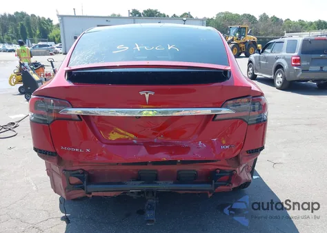 2018 Tesla Model X 100D/75D/P100D from USA, damaged, VIN 5YJXCDE27JF104964
